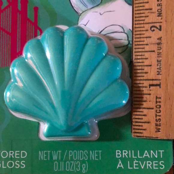 Set of 3 Disney Little Mermaid Ariel 0.11 oz Berry Flavored Lip Gloss - Picture 8 of 10